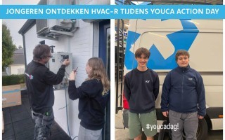 Jongeren ontdekken HVAC-R tijdens Youca Action Day